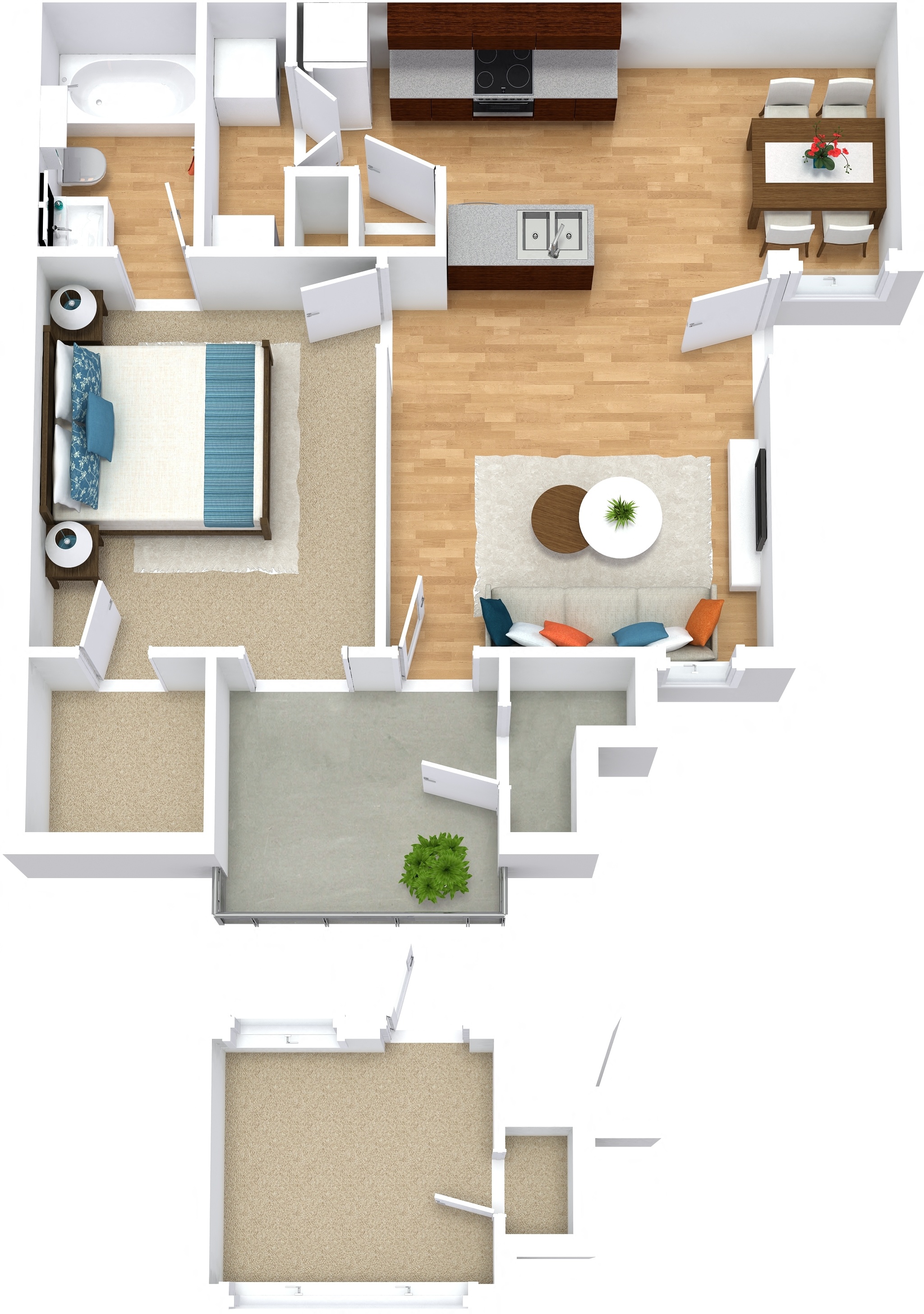 A floor plan